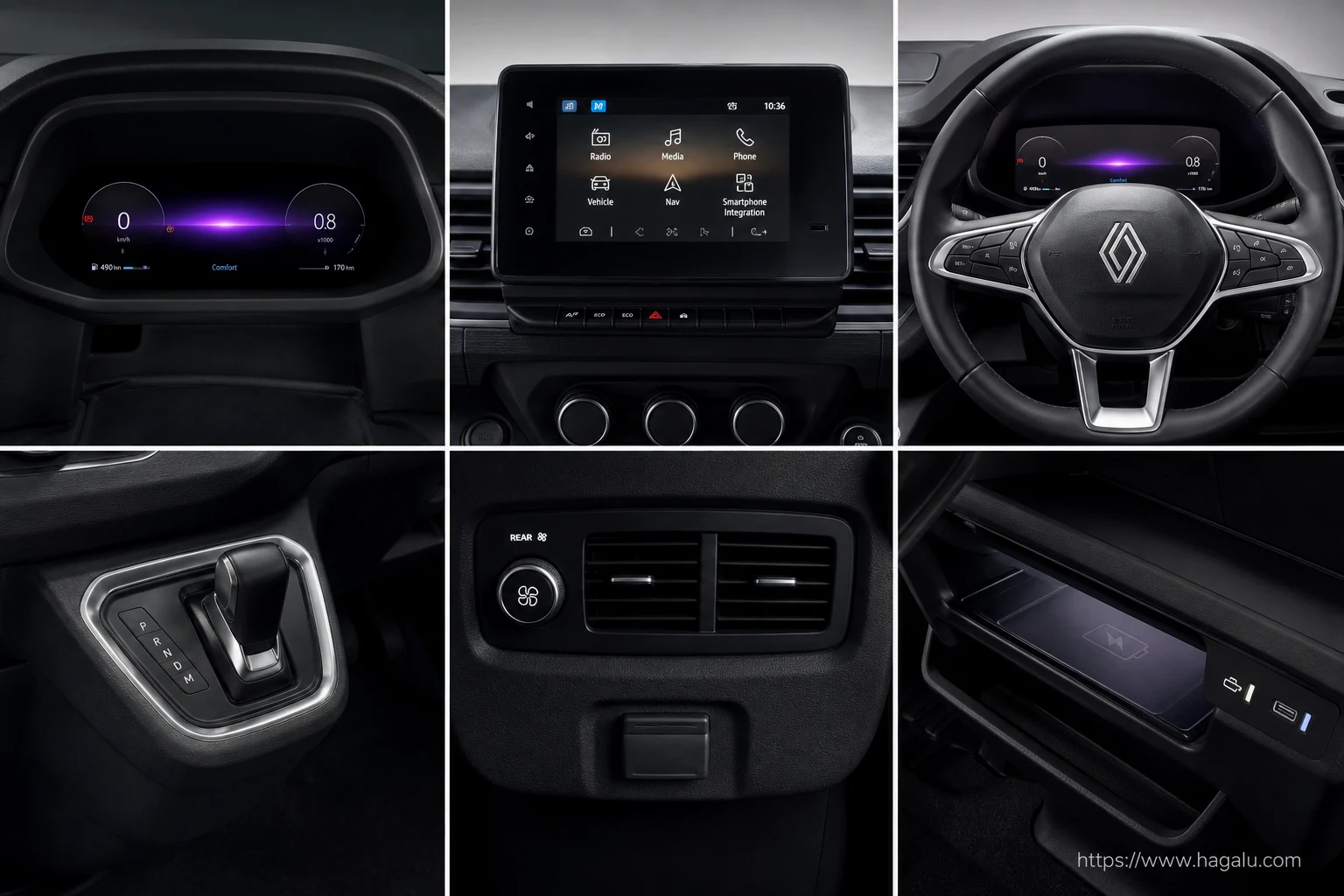 Renault Trafic Passenger interior view 2 for South African vehicle comparison