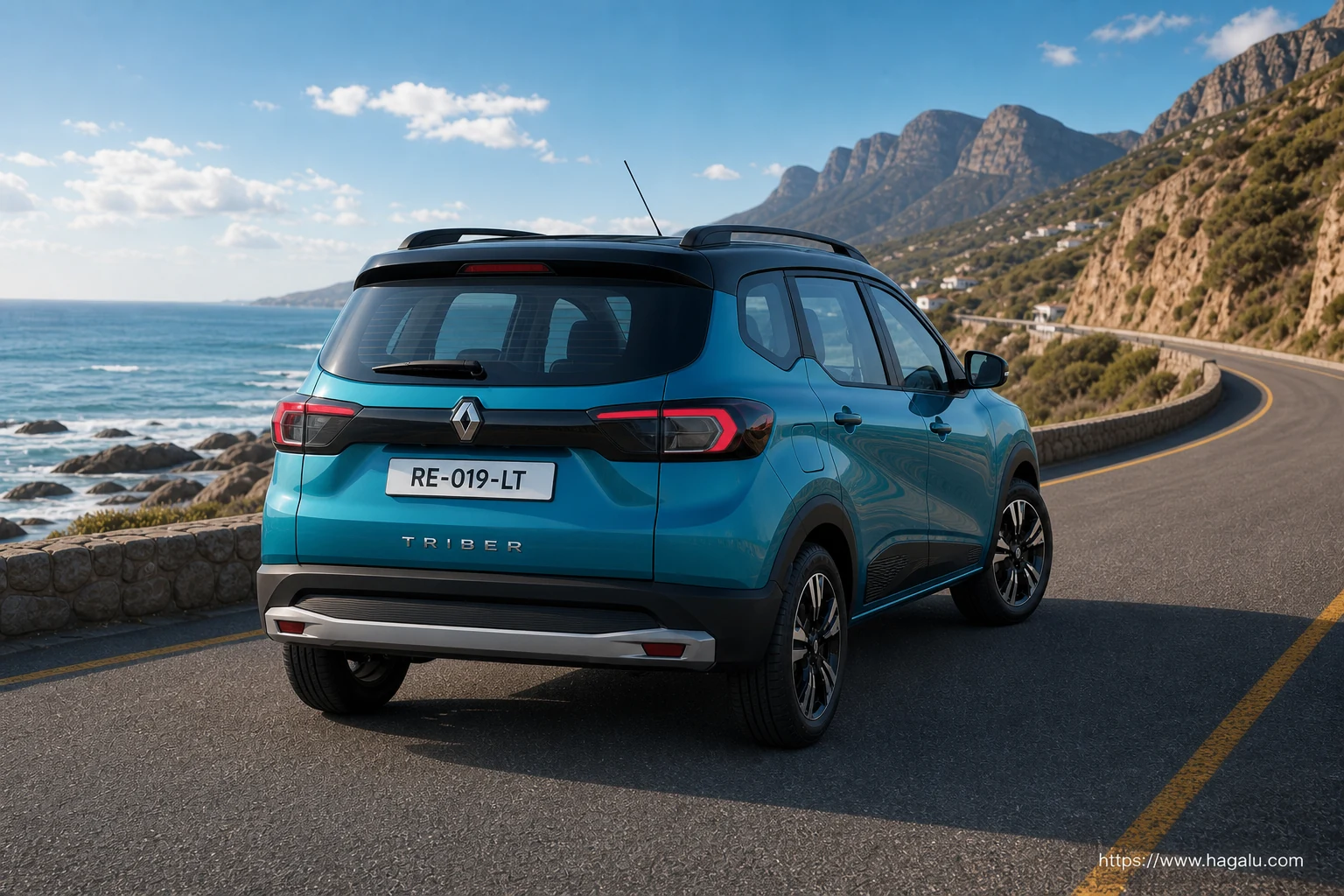 Renault Triber exterior view 2 — South Africa 2026