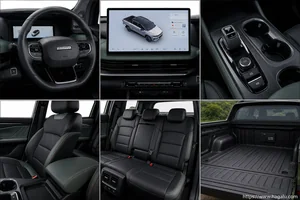 RIDDARA RD6 interior view 2 for South African vehicle comparison