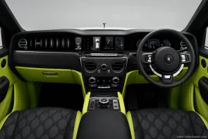 Rolls-Royce Black Badge Cullinan interior view 1 for South African vehicle comparison