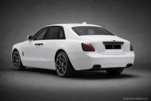 Rolls-Royce Black Badge Ghost exterior view 2 for South African vehicle comparison