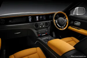 Rolls-Royce Black Badge Ghost interior view 1 for South African vehicle comparison