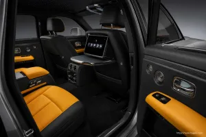 Rolls-Royce Black Badge Ghost interior view 4 for South African vehicle comparison