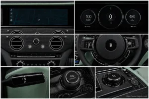 Rolls-Royce Black Badge Spectre Series II interior view 2 for South African vehicle comparison