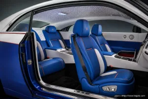 Rolls-Royce Black Badge Wraith interior view 3 for South African vehicle comparison