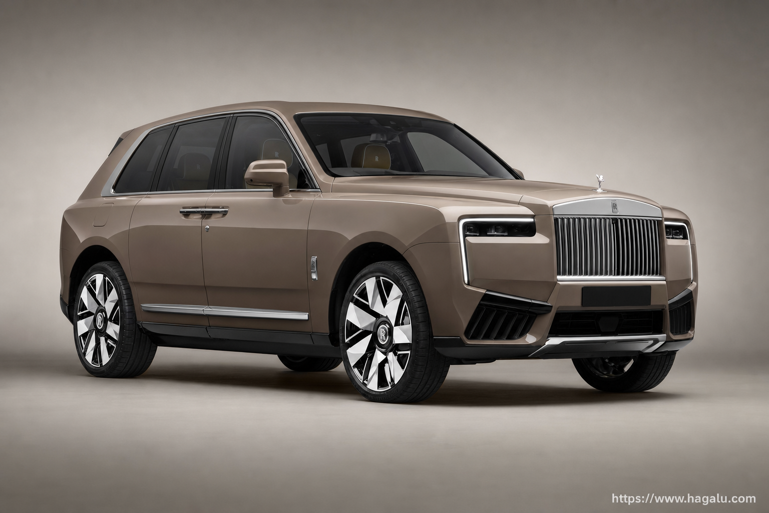 Rolls-Royce Cullinan front three-quarter exterior showing the grille, headlights and body design in South Africa