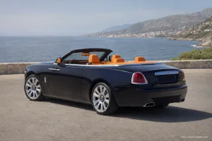 Rolls-Royce Dawn exterior view 2 for South African vehicle comparison