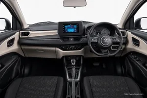 Suzuki Dzire interior view 1 for South African vehicle comparison