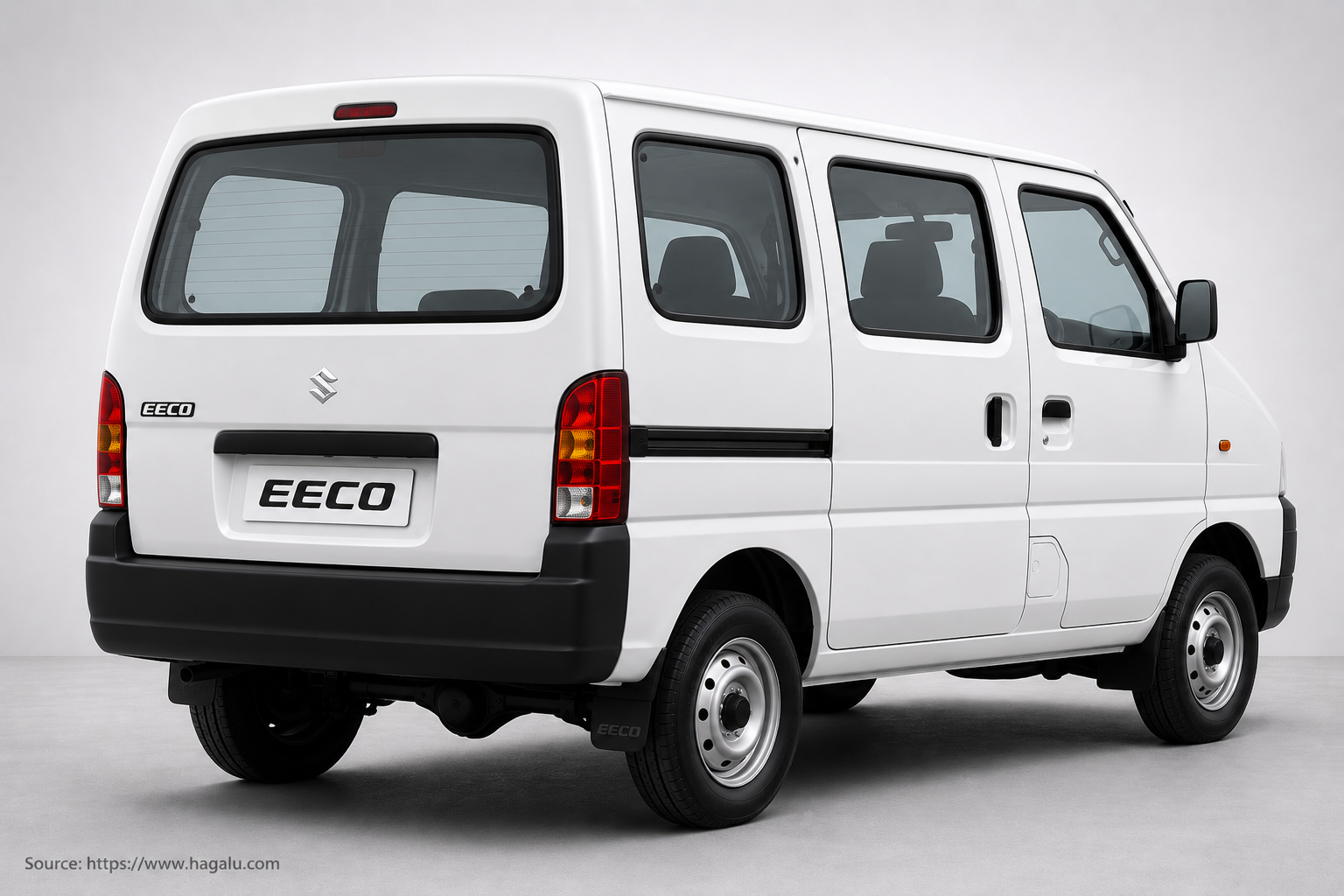 Suzuki Eeco front three-quarter exterior showing the grille, headlights and body design in South Africa