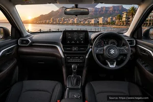 Suzuki Grand Vitara interior view 1 for South African vehicle comparison