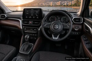 Suzuki Grand Vitara interior view 2 for South African vehicle comparison