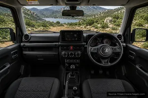 Suzuki Jimny 5-Door interior view 1 for South African vehicle comparison
