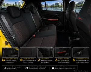 Suzuki Swift Sport interior view 4 for South African vehicle comparison