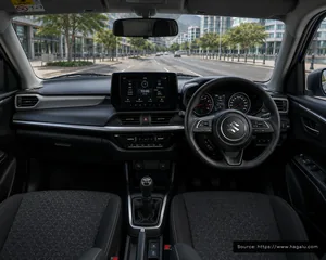 Suzuki Swift interior view 1 for South African vehicle comparison