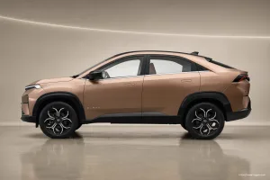 Tata Curvv exterior view 3 for South African vehicle comparison