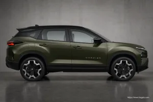 Tata Harrier exterior view 3 for South African vehicle comparison