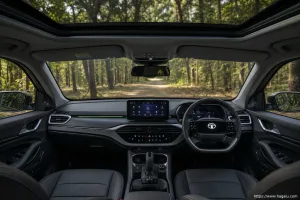 Tata Harrier interior view 1 for South African vehicle comparison