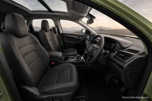 Tata Harrier interior view 3 for South African vehicle comparison