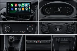 Tata Tiago interior view 2 for South African vehicle comparison