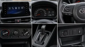 Toyota Agya interior view 2 for South African vehicle comparison