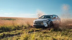 Toyota bZ4X exterior view 1 — price and specifications in South Africa