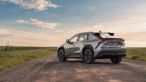 Toyota bZ4X exterior view 5 — South Africa 2026