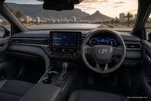 Toyota Camry interior view 1 for South African vehicle comparison