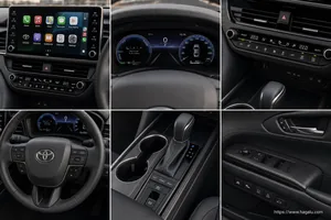 Toyota Camry interior view 2 for South African vehicle comparison
