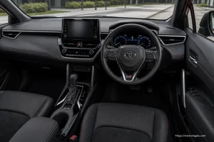 Toyota Corolla Cross interior view 1 for South African vehicle comparison
