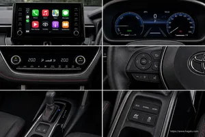 Toyota Corolla Cross interior view 2 for South African vehicle comparison