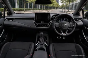 Toyota Corolla Sedan interior view 1 for South African vehicle comparison