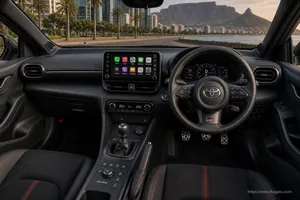 Toyota GR Yaris interior view 1 for South African vehicle comparison