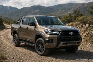 Toyota Hilux Double Cab exterior view 1 — price and specifications in South Africa
