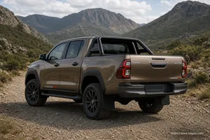 Toyota Hilux Double Cab exterior view 2 — South Africa 2026