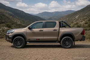Toyota Hilux Double Cab exterior view 3 — South Africa 2026