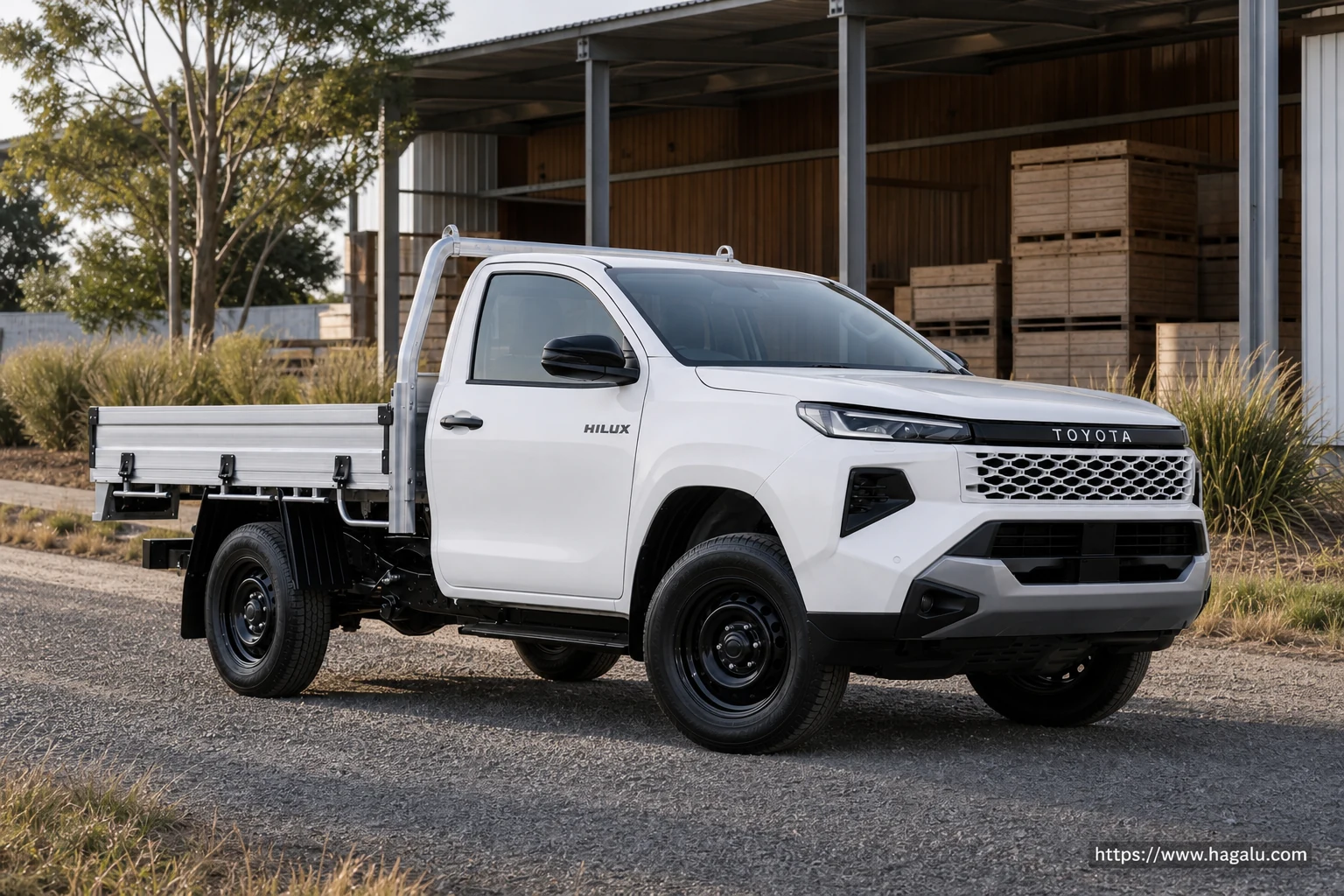 Toyota Hilux Single Cab New Generation exterior view 1 for South African vehicle comparison