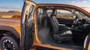 Toyota Hilux Xtra Cab interior view 1 for South African vehicle comparison
