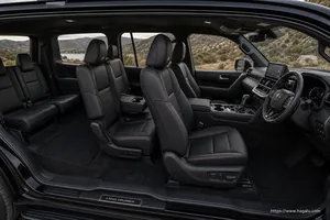 Toyota Land Cruiser 300 interior view 3 for South African vehicle comparison