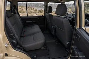 Toyota Land Cruiser 76 interior view 4 for South African vehicle comparison