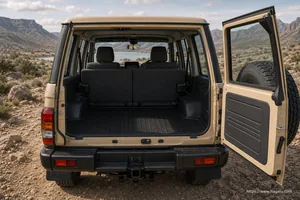 Toyota Land Cruiser 76 interior view 5 for South African vehicle comparison