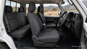 Toyota Land Cruiser 79 Double Cab interior view 3 for South African vehicle comparison