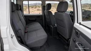 Toyota Land Cruiser 79 Double Cab interior view 4 for South African vehicle comparison