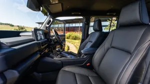 Toyota Land Cruiser FJ interior view 1 for South African vehicle comparison