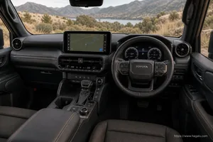 Toyota Land Cruiser Prado interior view 1 for South African vehicle comparison