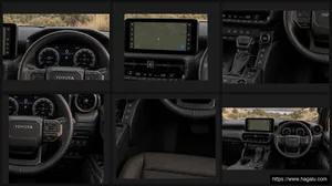 Toyota Land Cruiser Prado interior view 2 for South African vehicle comparison