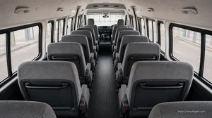 Toyota Quantum Bus interior view 3 for South African vehicle comparison