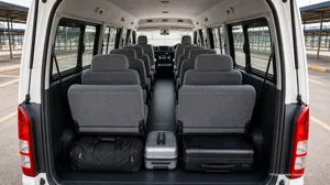 Toyota Quantum Bus interior view 5 for South African vehicle comparison