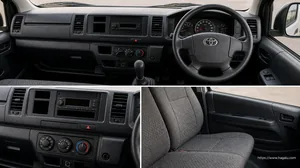 Toyota Quantum interior view 2 for South African vehicle comparison