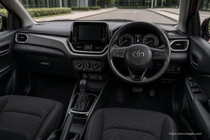 Toyota Starlet Cross interior view 1 for South African vehicle comparison
