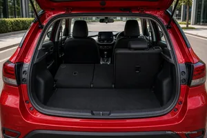 Toyota Starlet Cross interior view 5 for South African vehicle comparison